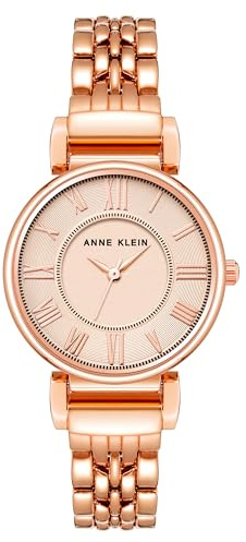 ANNE KLEIN armbandsur för kvinnor, Rosa