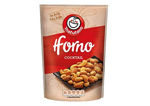 Cóctel de frutos secos tostados al horno bolsa 120 g