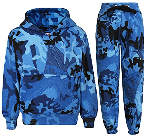 A2Z 4 Kids Unisex Hooded Tracksuit Jogging Suit Casual Activewear Set