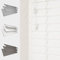 Dark Grey Real Natural Wood Wooden Venetian Window Blind Matching String Finish 50mm Slats Home Office Bedroom 90cm Width x 120cm Drop