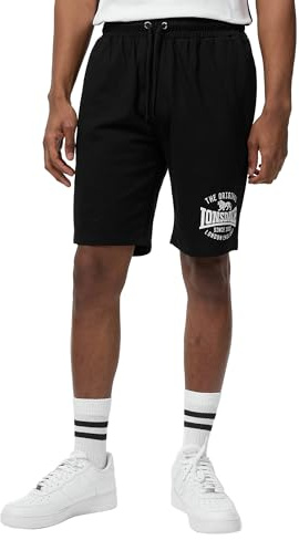 Lonsdale Herren Shorts Normale Passform TRAPRAIN L, Black/White