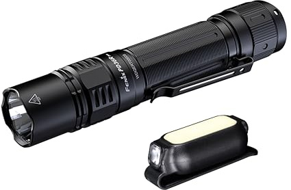 FENIX PD36R Pro Taschenlampe mit Mini-Lite, Seasonal Edition Geschenkset | 2800 Lumen | 380m | 42 Stunden Max | Dual Tail Switches | 21700 Akku betrieben | Instant Strobe | IP68, Schwarz