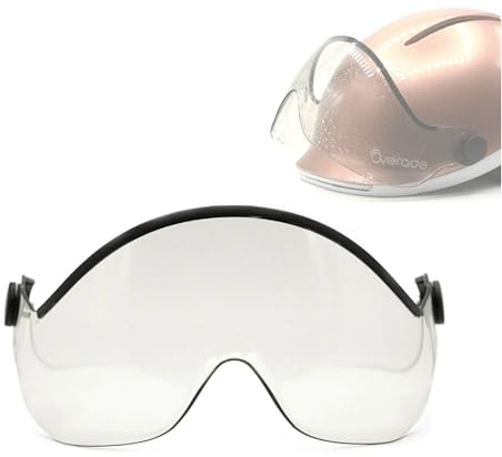 OVERADE - Visera | Pantalla Teñida para Casco Life | Protección contra la lluvia, el sol y el viento | Compatible con gafas de visión | Fijación rápida y giratoria | Innovación francesa