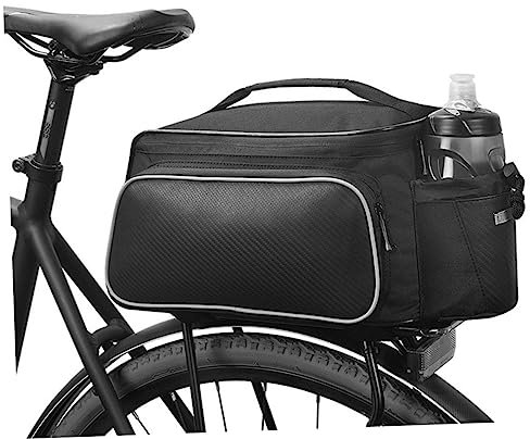 MOBUTOFU wasserdichte Fahrradkorbtasche Robust Und Langlebig Mit Reflektorstreifen Großes Fassungsvermögen Für Rücksitz Geeignet Für Mountainbikes Falträder Und Kinderfahrräder