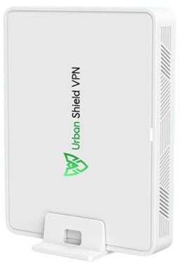 Urban Shield VPN Router with 1 Month VPN Access, Dual-Band Wi-Fi, Pre-Configured for Privacy and Security