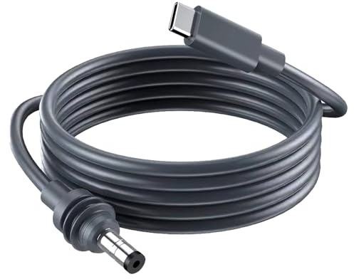 Arvoni Starlink Mini DC Power Cable, 5M/16.4Ft USB-C to DC Power Cable, Starlink Mini USB cable Replacement Cord, 18AWG Waterproof, Max 100W Input, Compatible with 65W+ PD Source and Charger