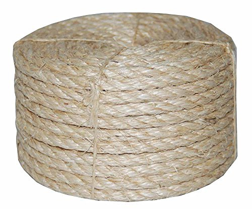 T.W. Evans Cordage Co. 21-410 3/8 in. x 100'. Twisted Sisal Rope