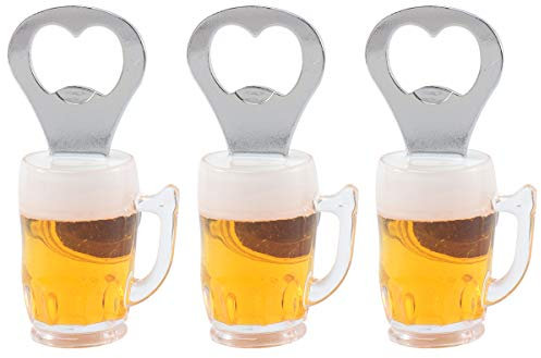 3 Pièces Ouvre- Aimanté Pour Réfrigérateur Ouvre-portes En Métal Décapsuleur De Ouvre-bouteilles Ouvre- Oktoberfest Ouvre-boîte Articles De Fête Bière