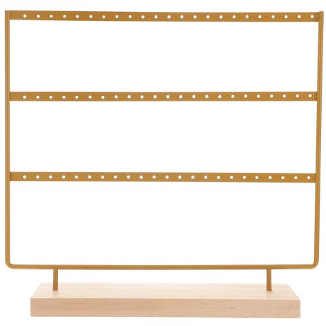 Cabilock 1pc SchmuckstäNder Holz, Schmuckaufbewahrung FüR Halsketten, Ohrringe, ArmbäNder Und Ringe - Eleganter Kettenhalter FüR Zuhause Und SchmuckgeschäFte