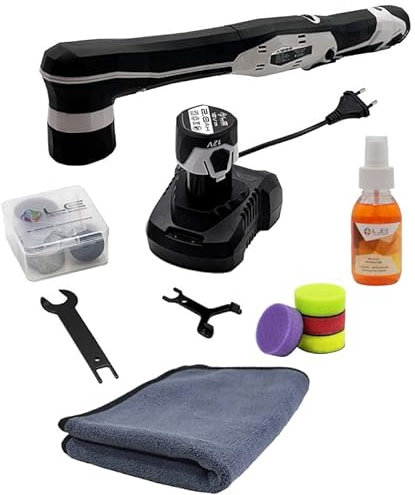 ADVANTUSE Liquid Elements A1000 Sets - A1000 V4 + 4 Pads (40mm) Auto Politur Akkupoliermaschine