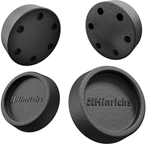 Hinrichs Ensemble de Quatre Amortisseurs de Vibrations - Patin Anti Vibration Lave Linge - Amortisseur Machine a Laver - Antivibration Accessoire pour AEG Bosch Siemens Privileg