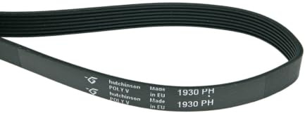 easyPART passend für EUROPART 1930 PH 7 Keilriemen Hutchinson 1930PH7 | Trockner, Alternativ wie Electrolux, Antriebsriemen, Rippenriemen, Trocknerriemen, Kompatibel mit AEG, Bosch, Siemens