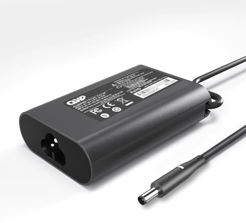 Optiplex Mini PC Netzteil, QYD 65W Mini Computer Desktop Ladegerät Tiny PC Power AC Adapter Ladekabel für Dell Optiplex 3000 3020 3040 3050 3050M 3080 5050 7010 7050 LA65NS2-01 All-in-One-PC Charger