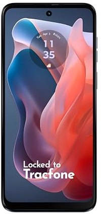 TracFone Motorola moto g Play 2024 | Locked to 64GB | 5000mAh Battery | 50MP Quad Pixel Camera | 6.5-in. HD+ 90Hz Display | Sapphire Blue