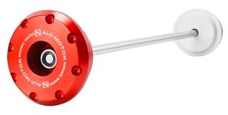 AFGIFT Motorrad Sturzpads Für Ducati StreetFighter1098 SBK1098 SBK1198 Streetfighter SBK 1098 1198 Motorrad Zubehör Hinterrad Achse Gabel Crash Slider (Farbe : Red, Size : Rear Wheel)