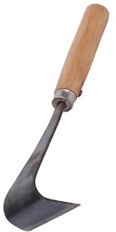 KONTONTY Herramienta Descortezadora Metálica con Mango Ergonómico para Jardinería Raspador De Corteza Resistente y Duradero para Quitar Corteza y Pelar Troncos Práctico para Jardín