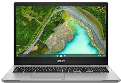 ASUS CX1500CKA-NJ0400 15.6 Pouces FHD PC Portable (Processeur Intel Celeron N4500 2.8 GHz, 8GB LPDDR4X, 128G eMMC, Intel UHD Graphics, Chrome OS) - Clavier AZERTY