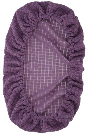 Housoutil Portada Cubierta del Reposacabezas Poliéster Violeta