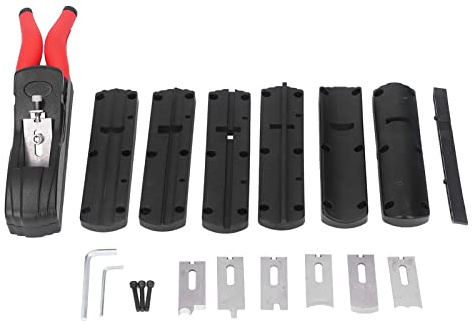 Cepillo Carpintero Manual raspador de madera con cuchillas ajustables, 45° bisel para cantear y desbastar - herramienta duradera y ergonómica para trabajos de carpintería y