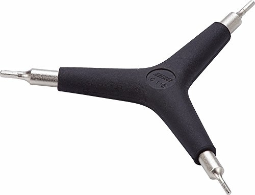 BBB Cyclisme ThreeStar Hex Key Set Portable Triple Allen Star Keys 3-en-1 Vélo Outil 4/5/6mm BTL-28