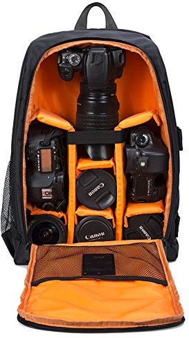 Selighting Zaino per Fotocamera Professionale, Borsa Foto Impermeabile Porta Reflex Laptop Canon Nikon Treppiede Accessori