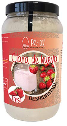 Pr-Ou Clara de Huevo Deshidratada - 1 Kg Fresa