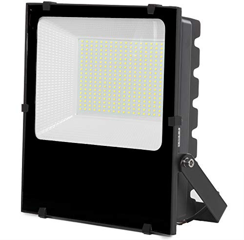Foco Proyector LED 150W 24000Lm 6000ºK IP65 Regulable 100.000H [1916-NS-HVFL150W-F-CW] | Greenice