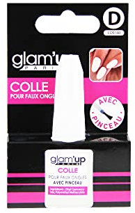 COLLE POUR FAUX ONGLES AVEC PINCEAUX