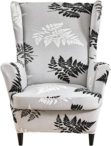 ELYSYSRL Ohrensessel Bezug, Sessel-Überwürfe Ohrensessel Überzug Bezug Sofabezug Sesselbezug Elastisch Stretch Husse für Ohrensessel (Color : #13)