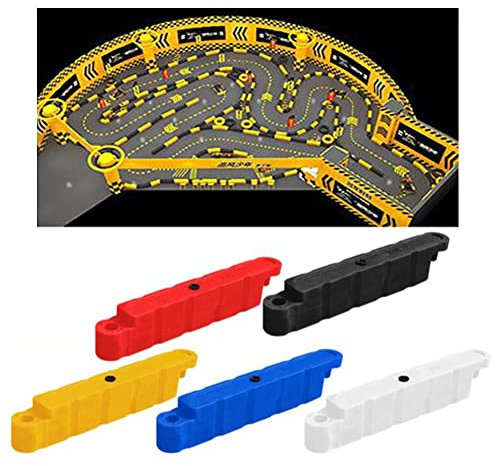 1Stück Kommerzieller Spielplatz Tretauto-Rennbahn, Indoor-Vergnügungspark Autoscooterbahn, Schwere Drift Feld Sicherheitszaun, Kann Mit Wasser/Sand Gefüllt Werden ( Farbe : Rosso , Größe : 100x35x30cm
