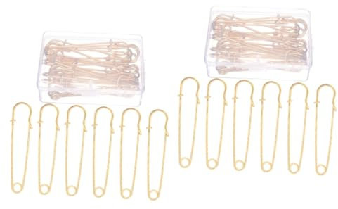 TEHAUX 20stücke Retro Sicherheitsnadeln Metallverschluss Für Kleidung Basteln Und Nähen Farbige Broschen Für Schals Cardigans Und Dekoration
