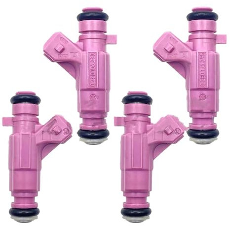 Einspritzdüsen Für Peugeot Für 206 Für 207 4PCS Kraftstoff Injektor Düse Auto Injection Ventile 1984H2 0280156295 9662210980 Injektor-Sprühdüse
