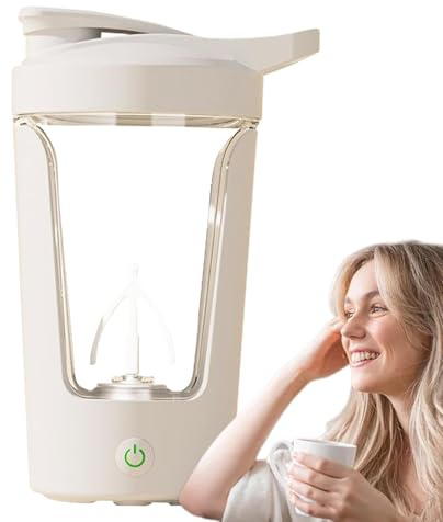 Bouteille de shaker de protéines électriques - tasse de mélange de fuite, maintenance sans effort | pour les shakes protéiques, mélangeur de protéines de mélangeur à shake automatique, remplac