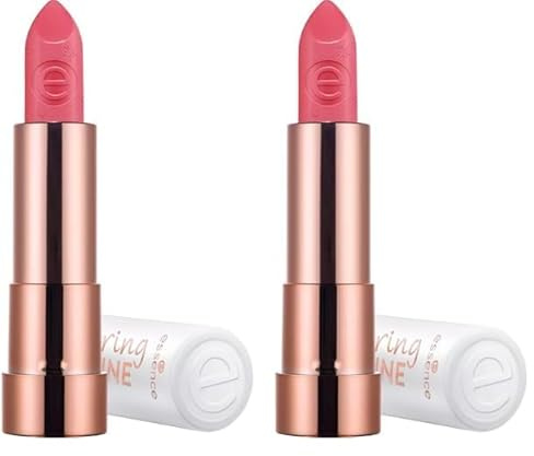 Essence - Rouge à Lèvres Vegan Collagen Caring Shine - 207 Ma passion (Lot de 2)