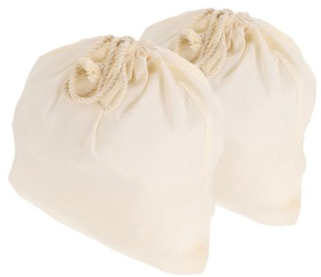 iplusmile 2pièces Sac Filtre à Lait De Soja Réutilisable Sac à Lait Pour Noix Filtrage Alimentaire Yaourt Pour Cuisine Domestique