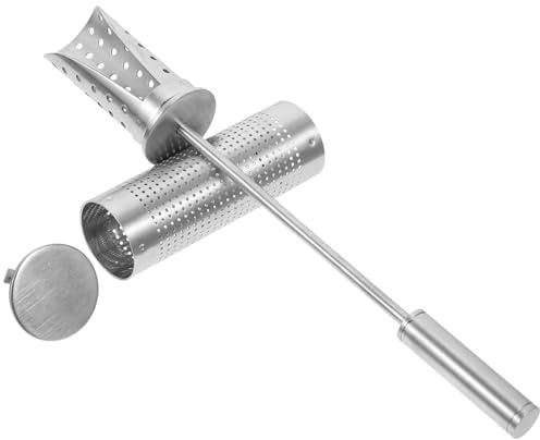 DOITOOL Colador de Té Portátil de Acero Inoxidable Infusor Reutilizable para Té a Granel Tubo Filtro Resistente al Calor para Infusión Hogar y Oficina