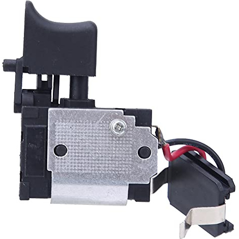 Interruptor de control de velocidad de taladro recargable, destornillador eléctrico interruptor CW/CCW, gatillo de velocidad ajustable con alta precisión para herramientas