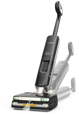 Tineco Floor One S9 Master Aspirateur Laveur sans Fil, Technologie ThermoBlast, Lavage du Sol à l’Eau Chaude, Raclette StreakFree, Ultra-Mince de 9,9 cm, FlashDry 85℃, 23 KPa, portée à Plat 180