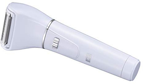 Melissa 16680049 Lady Shaver Rasierer Batteriebetrieb Bikini Zone Damenrasierer Urlaub Reise 2 verschiedene Köpfe