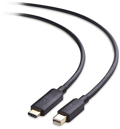 [Solo video] Cable Matters Cavo bidirezionale da Mini DisplayPort USB C da 1,8 m (cavo da USB C a Mini DisplayPort) con supporto 4K 60Hz - Non compatibile con USB C o Thunderbolt Storage, disco rigido