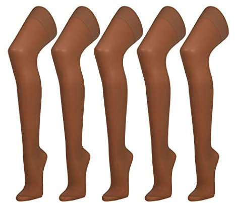 Disée Stützstrumpfhose Damen 40 DEN im 5er Pack – komfortabel, formend, transparent - angenehmer Halt im Alltag