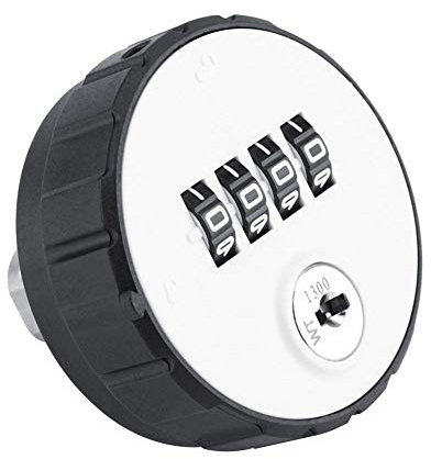 Nimoa Briefkasten Zahlenschloss, Digital Coded Lock, Vorhängeschloss, Zinklegierung Code Combination Cam Cabinet Praktisches Passwort Safe Lock mit Schlüsseln (20mm)
