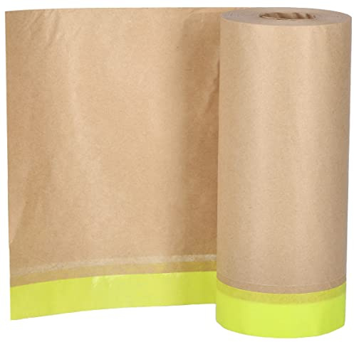 KOTABRAU® Papier de masquage avec ruban de peintre – un accessoire indispensable pour les grandes rénovations et les petites réparations en papier (30 cm x 20 m, 1 pièce)