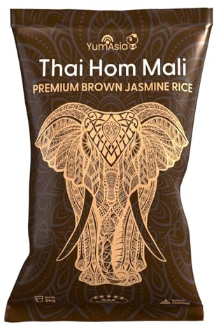 Yum Asia Thai Hom Mali Premium brauner Jasminreis – 5kg