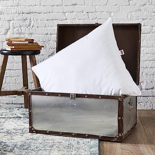 DODO - Lot de 2 Oreillers Synthétiques Taïga 60x60 cm - Confort Médium, Toucher Doux et Respirant - Garnissage 100% Polyester Fibre Circul'Air - Lavable en Machine à 40°C