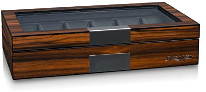 HEISSE & SÖHNE SEIT 1976® Uhrenbox Uhrenbox Vegas 12 - Ebony