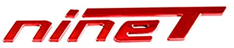 WARFEL Moto Décoration pour BMW R Nine T R NineT R9t 3D Résistant À La Chaleur Moto Tuyau D'échappement Autocollant Cool Personnalité Dégradé Étanche Décalcomanie 3 D (Color : Rot)