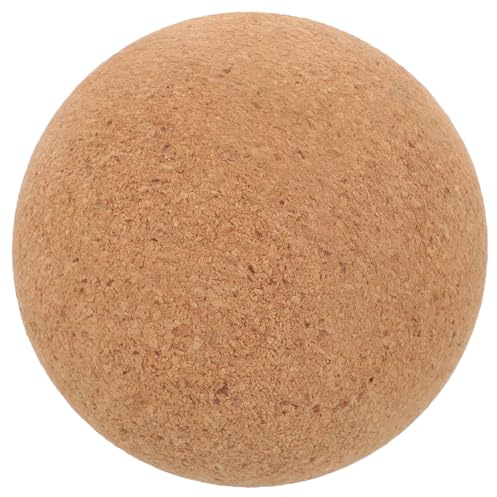 NOLITOY Yoga Faszienball aus Kork Massageball für Schmerzende Muskeln mit Praktischem Design Bequem zu Verstauen für Zuhause und Fitnessstudio