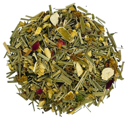 Premium Ginger Limone Tisana alle Erbe Fresca – da 25g a 1,95Kg – Tè Sfuso (1950 Grammi)
