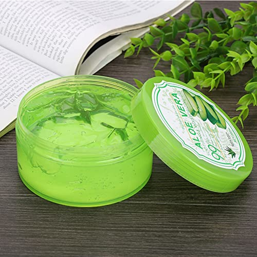 Feuchtigkeitsspendendes Aloe-Vera-Gel-Schlafwaschgel 300 g – Natürliche Feuchtigkeitspflege mit Hyaluronsäure für zarte Haut, ohne Waschen